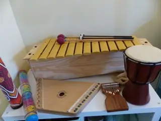 Xylophone and drum