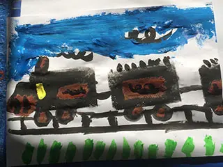 Child's painting