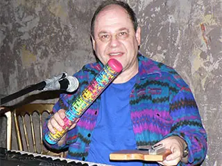 Jon blend playing music